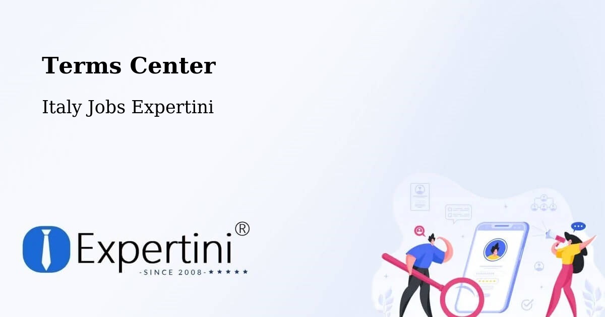 Terms of Service – Conselice - Italy Jobs Expertini